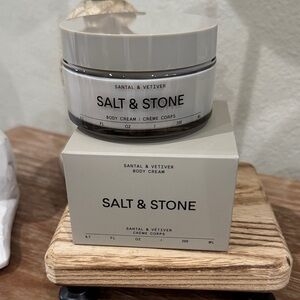 Salt & Stone Santal & Vetiver Body Cream - Cream